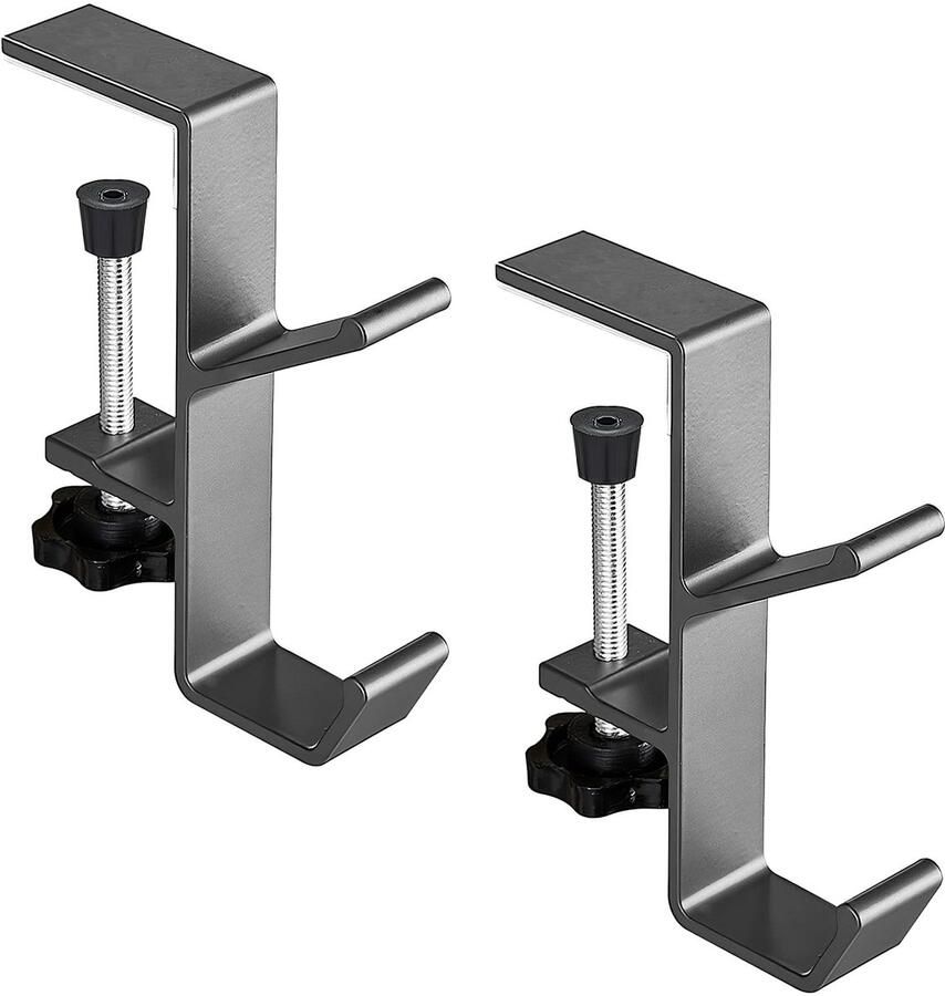 Ibenzoa 2 Stuks Verstelbare Tassenhaak Multifunctionele Bureau Organizer