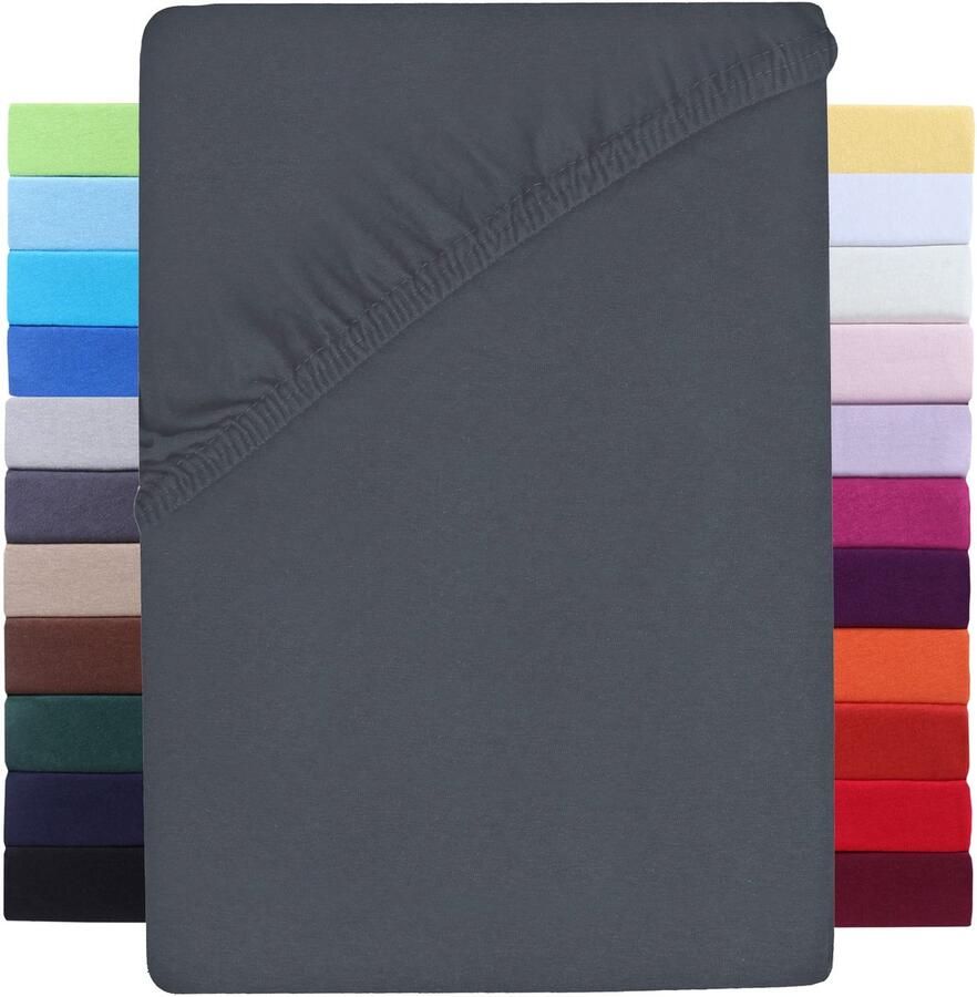 Ibenzoa Ademend en Perfect Passend Hoeslaken voor Boxspring- en Waterbedden 180 x 200 tot 200 x 220 cm