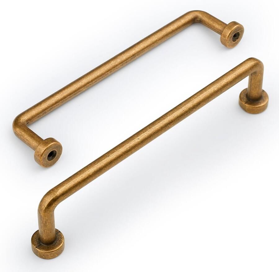 Ibenzoa Antiek Messing Meubelgrepen Set van 10 voor Kasttoepassingen