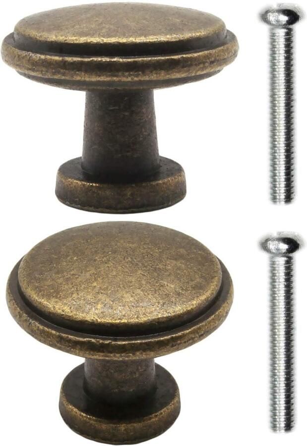 Ibenzoa Antieke Meubelgrepen Set van 2 voor Kasten en Deuren in Vintage Look