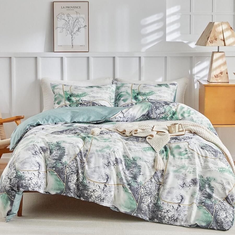 Ibenzoa Beddengoedset Tweepersoonsbed 260x240cm Pioenroos Microvezel 3-delig