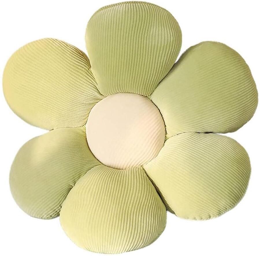 Ibenzoa Bloemvormig Vloerkussen voor Esthetische Kamerdecoratie Comfortabel Zitkussen voor Stoel Bank en Bed