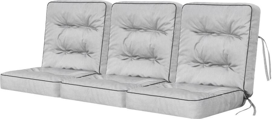 Ibenzoa Comfortabele Weerbestendige Zitkussens voor Tuinbanken en Schommelbanken Ideaal voor Binnen en Buiten