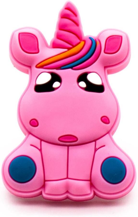 Ibenzoa Decoratieve Eenhoornvormige Kastknoppen voor Kinderkamer Set van 6 Stuks