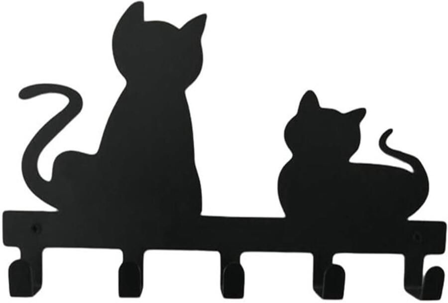 Ibenzoa Decoratieve en Functionele Wandgarderobe met Haken voor Ruimtes in Huis