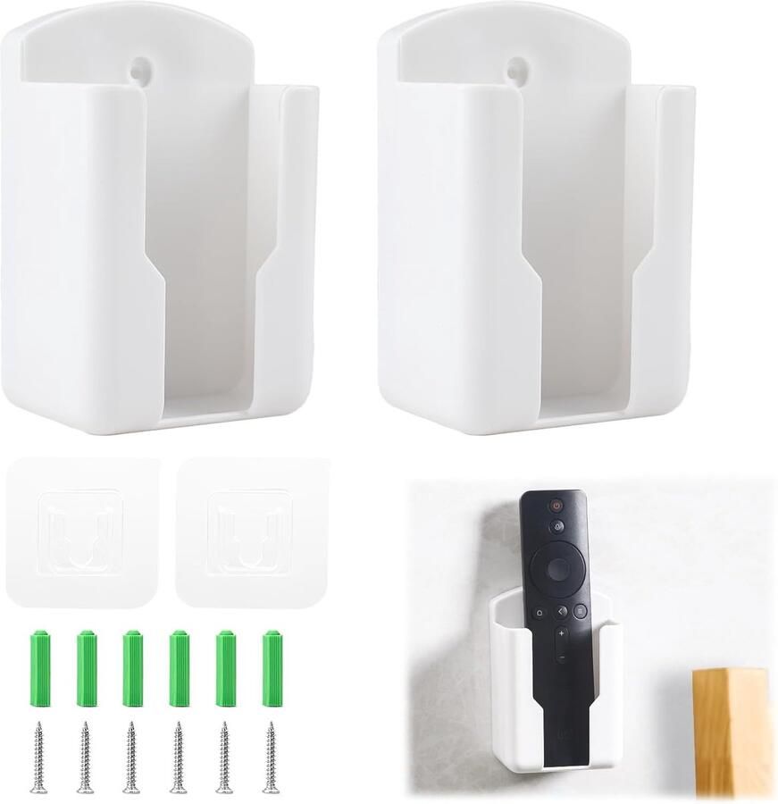 Ibenzoa Dubbele Muurbeugel voor Afstandsbedieningen Strak en Ruimtebesparend Design