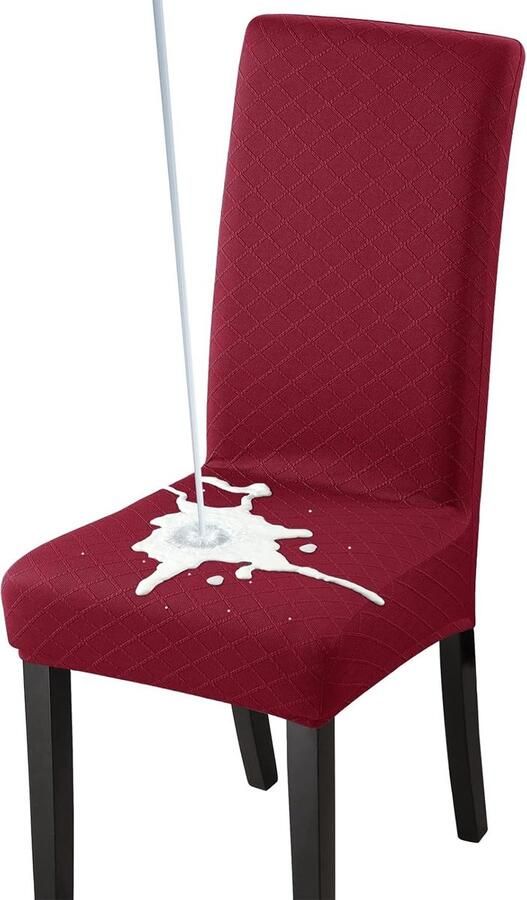 Ibenzoa Duurzame Beschermhoezen Set van Vier voor Stoelen Waterdichte Materialen