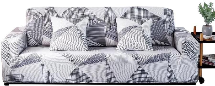 Ibenzoa Duurzame Elastische Bankovertrek met Bloemenprint – Bescherming en Stijl voor Uw Woonkamer