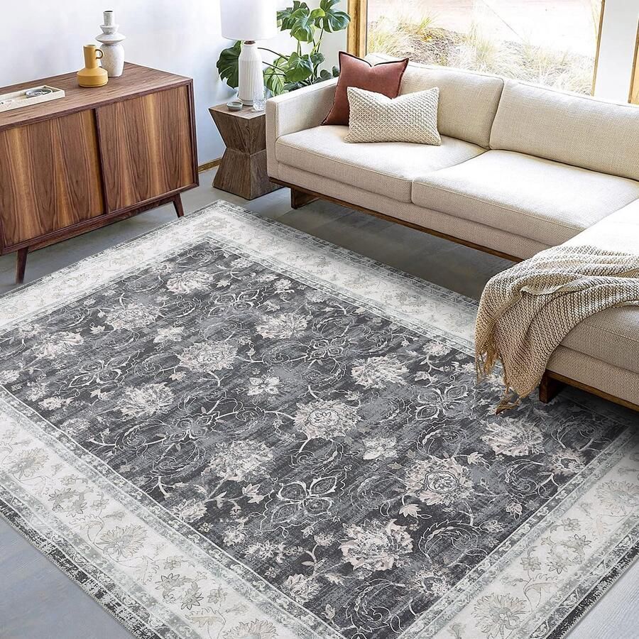 Ibenzoa Elegant Klassiek Vintage Vloerkleed met Oosters Design voor Kamers 160 x 230 cm