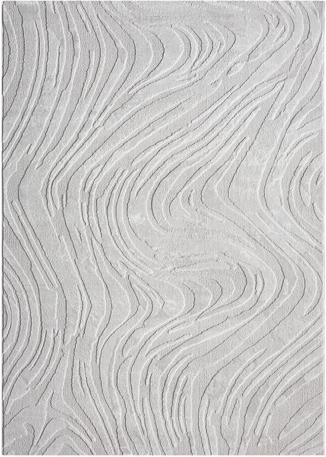 Ibenzoa Elegant Zacht Vloerkleed Met Modern 3D-Effect Voor Elke Woonruimte