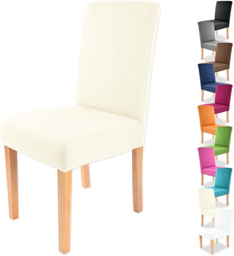 Ibenzoa Elegante bi-elastische stoelhoes voor stoelen met comfortabele pasvorm