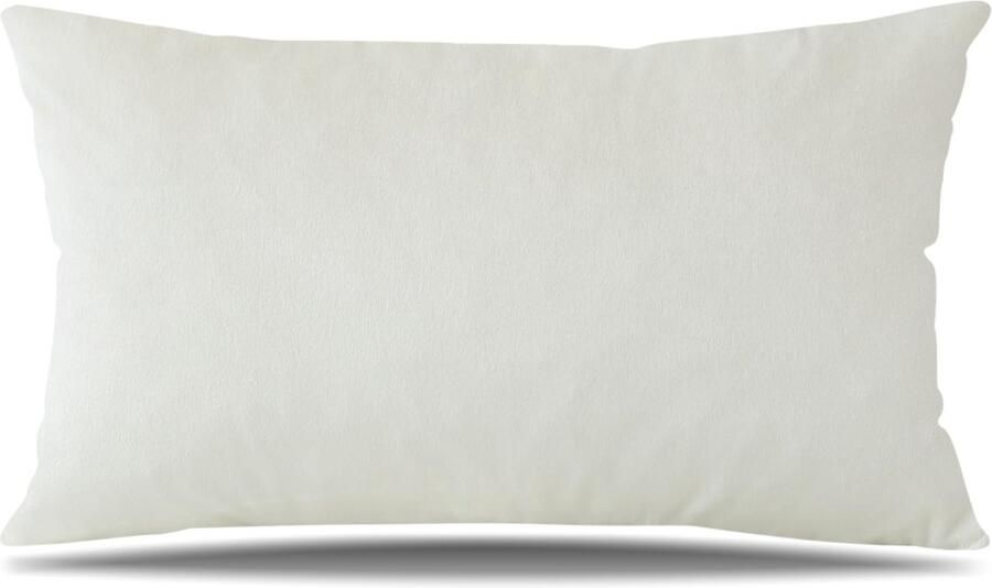 Ibenzoa Elegante fluwelen kussensloop voor bank of slaapkamer 40 x 60 cm