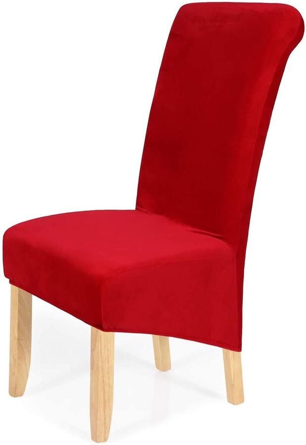 Ibenzoa Elegante Fluwelen Stretchhoezen voor Grote Eetkamerstoelen Perfecte Bescherming en Stijlvolle Decoratie