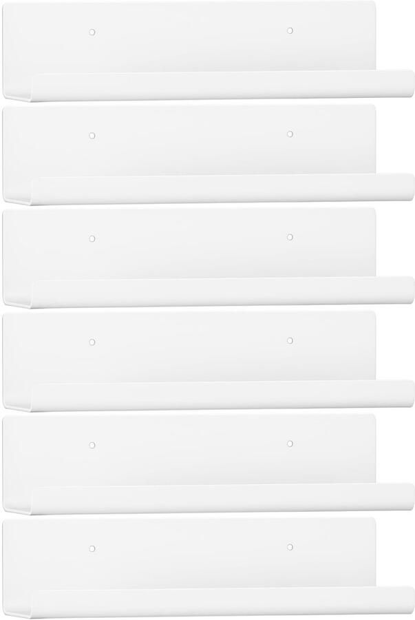 Ibenzoa Functioneel 6-delige set zwevende wandplanken voor ruimtes in huis