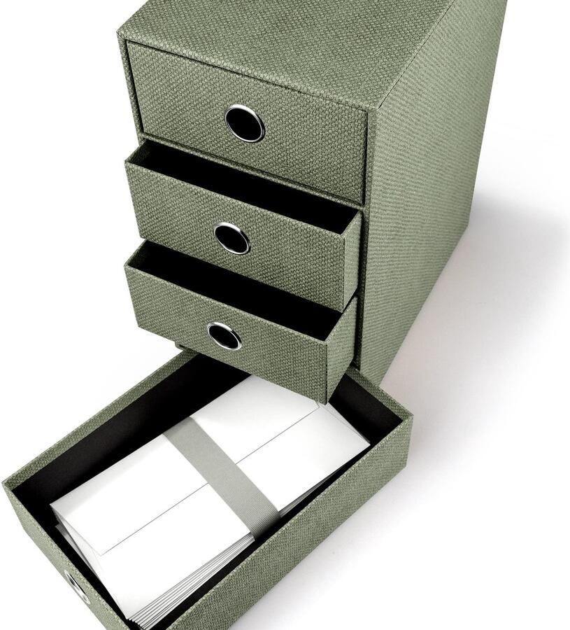 Ibenzoa Geavanceerde Multifunctionele Opbergoplossing voor Bureau en Kantoor – 4-delige Ladebox van Papier