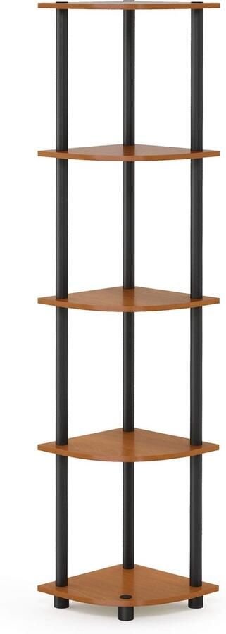 Ibenzoa Hoogwaardig multifunctioneel hoekrek met 5 handige opbergplanken