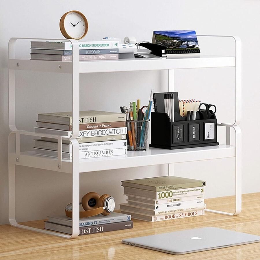 Ibenzoa Houten Bureau met Accessoires – Multifunctioneel en Duurzaam Ontwerp