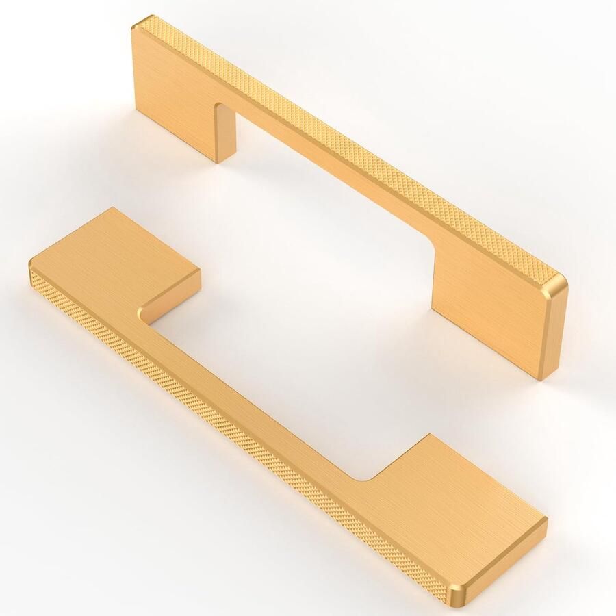 Ibenzoa Kastgrepen Set van 10 met Elegant Design en Goudkleurige Afwerking voor Keukenkasten