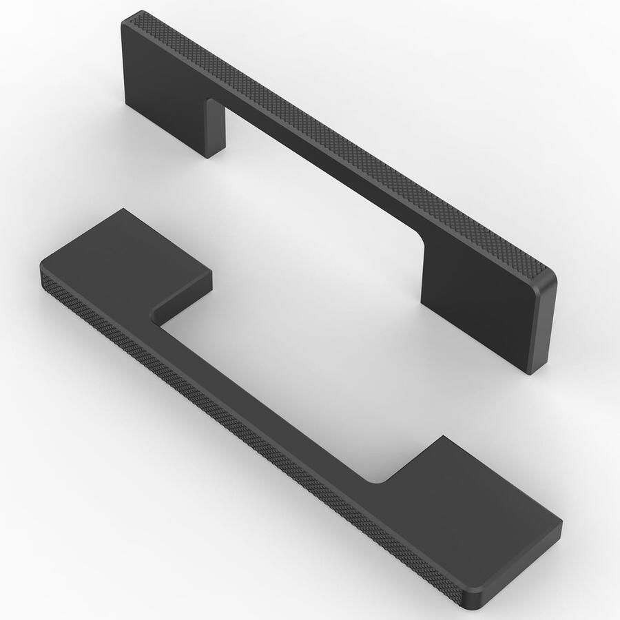 Ibenzoa Kastgrepen Set van 10 Stuks met Elegant Snijwerk Design voor Keukenkasten