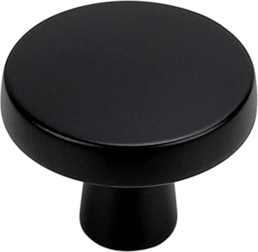 Ibenzoa Kastknoppen Set van 20 Stuks Zwart Mat voor Moderne Meubels en Keukens