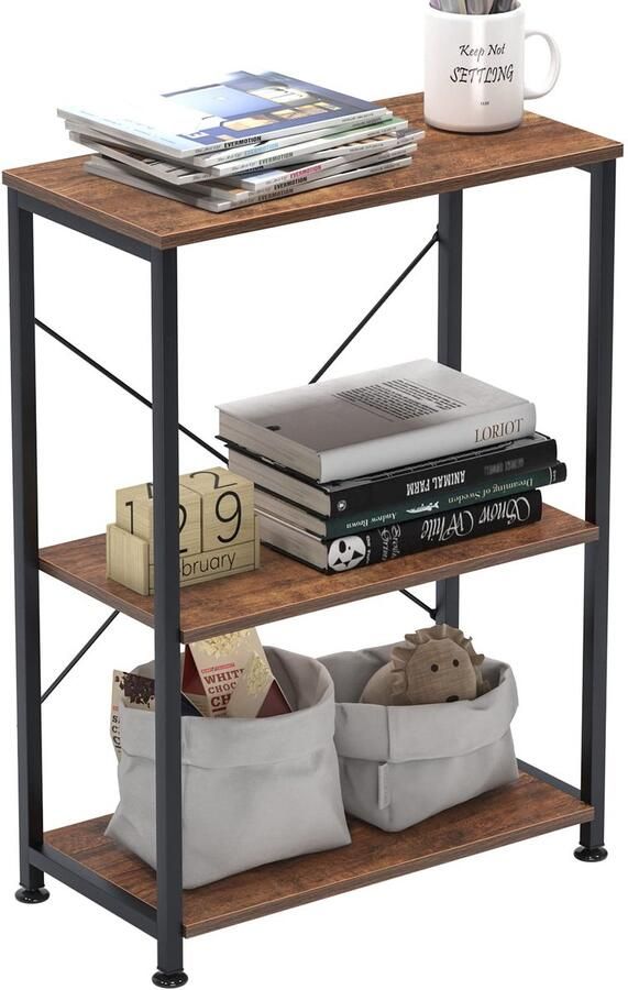 Ibenzoa Keukenrek magnetronhouder met 2 planken bakkersrek staand rek metalen rek stabiel huishoudelijk rek ruimtebesparend 60 x 30 x 75 cm