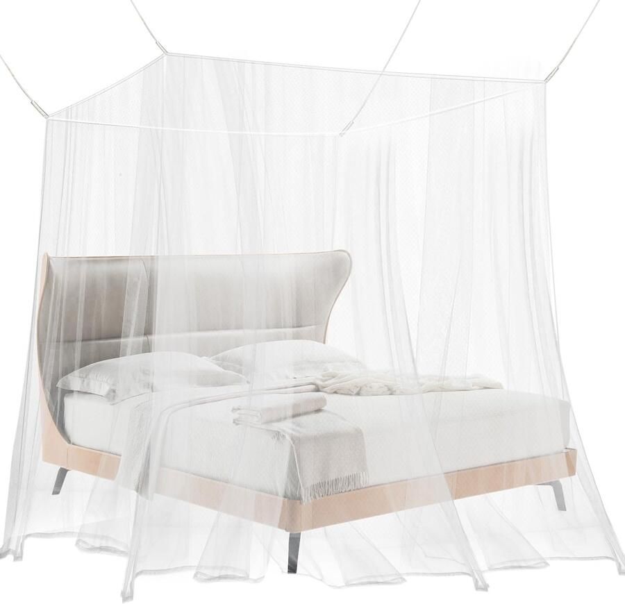 Ibenzoa Klamboe voor Bedden en Buitengebruik met Hoogwaardige Bescherming tegen Muggen