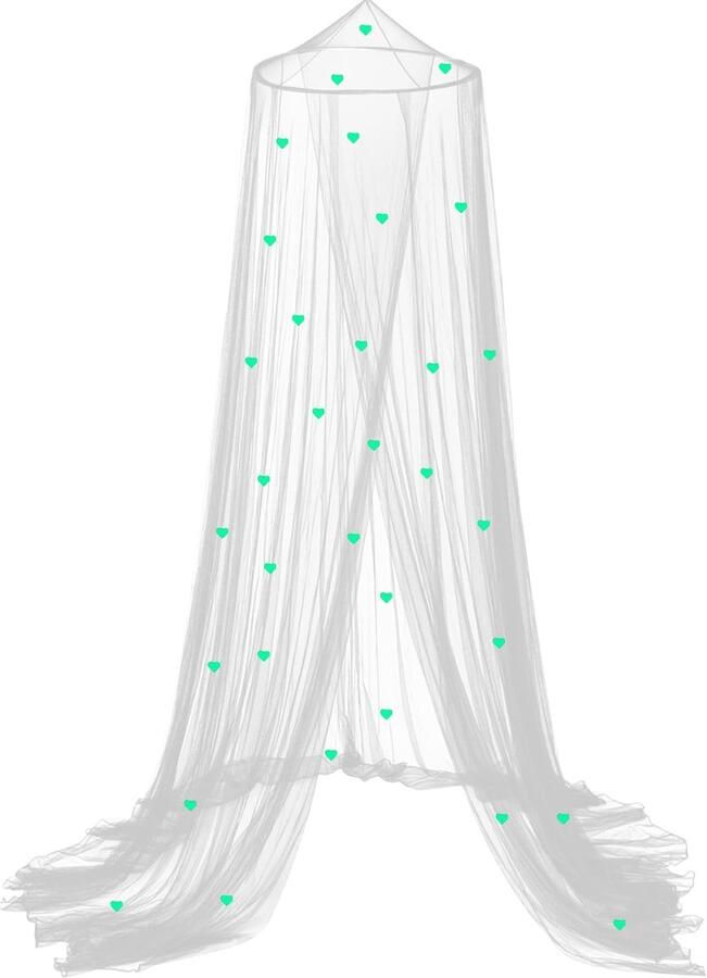 Ibenzoa Klamboe voor Tweepersoonsbed en Kinderbed Hangend Muggennet voor Binnen en Buiten Gebruik