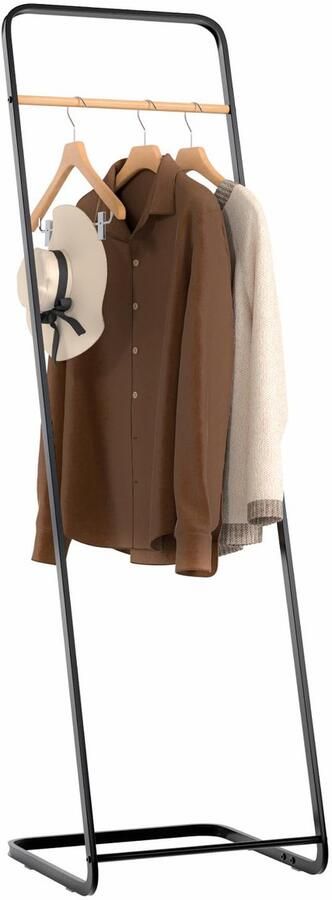 Ibenzoa Kledingrek voor Slaapkamer met Stijlvolle en Ruimtebesparende Ontwerpopties voor Jassen en Accessoires