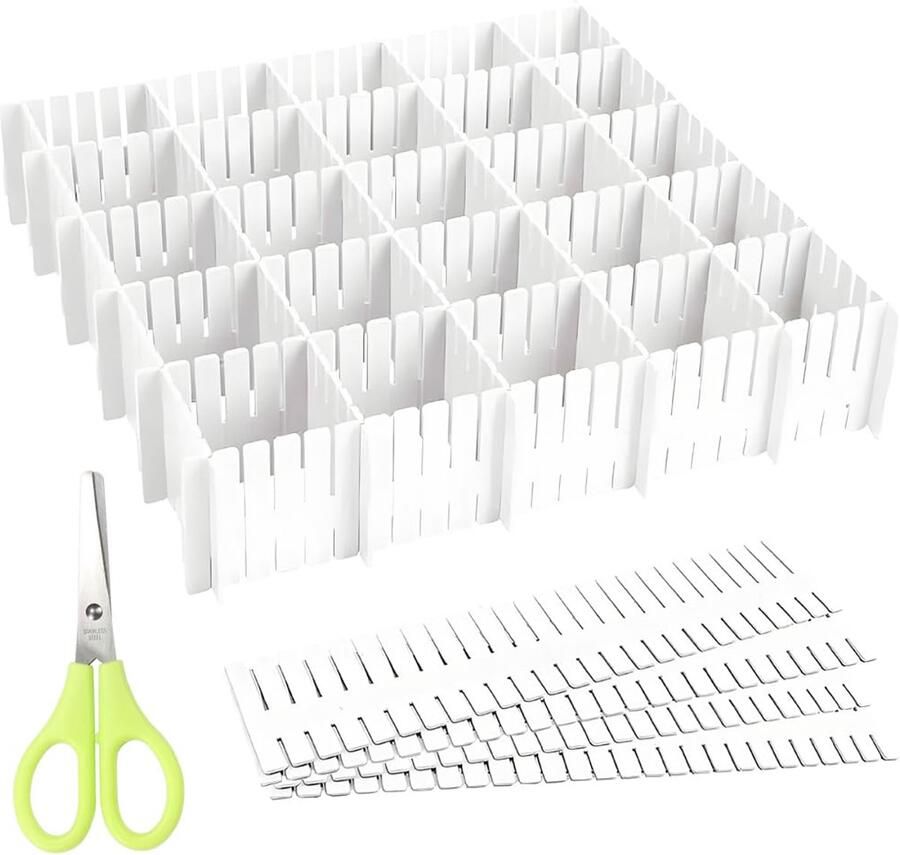 Ibenzoa Lade Organizers Set van 16 Stuks voor Perfecte Indeling en Orde in Elke Kamer