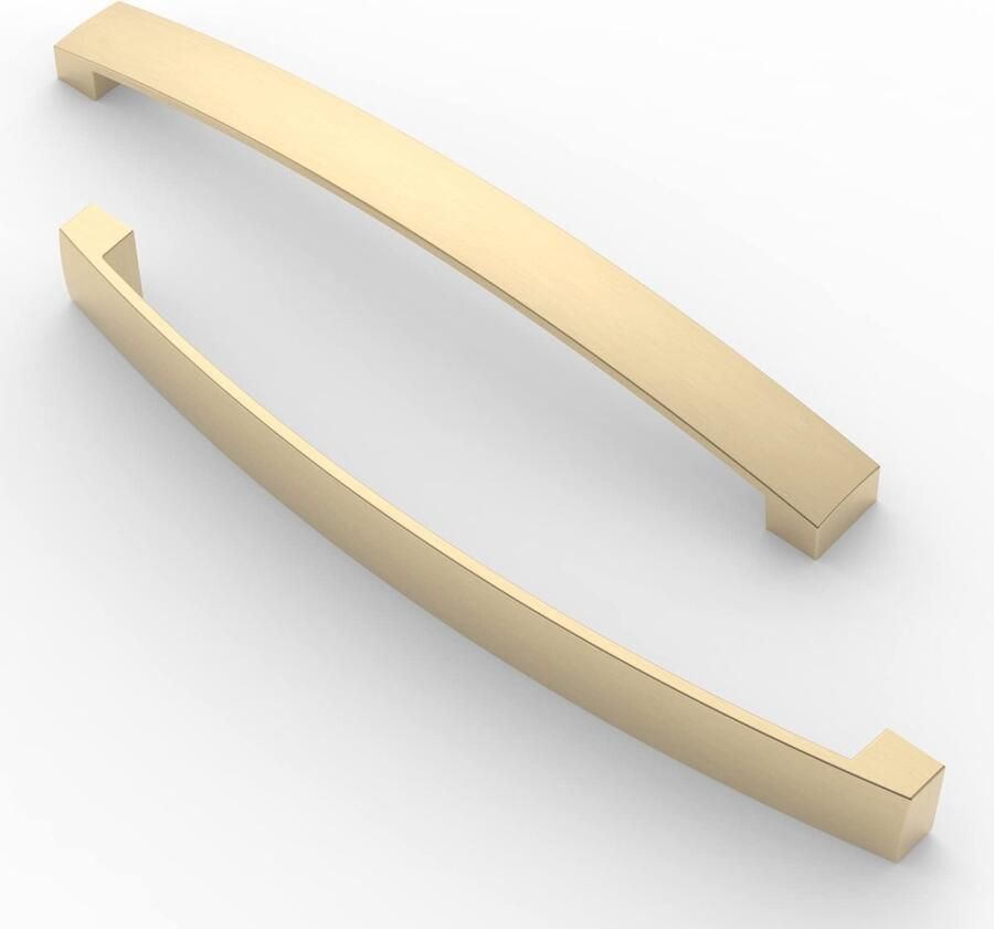 Ibenzoa Moderne Messing Meubelgrepen Set van 10 voor Ruimtes en Stijlen