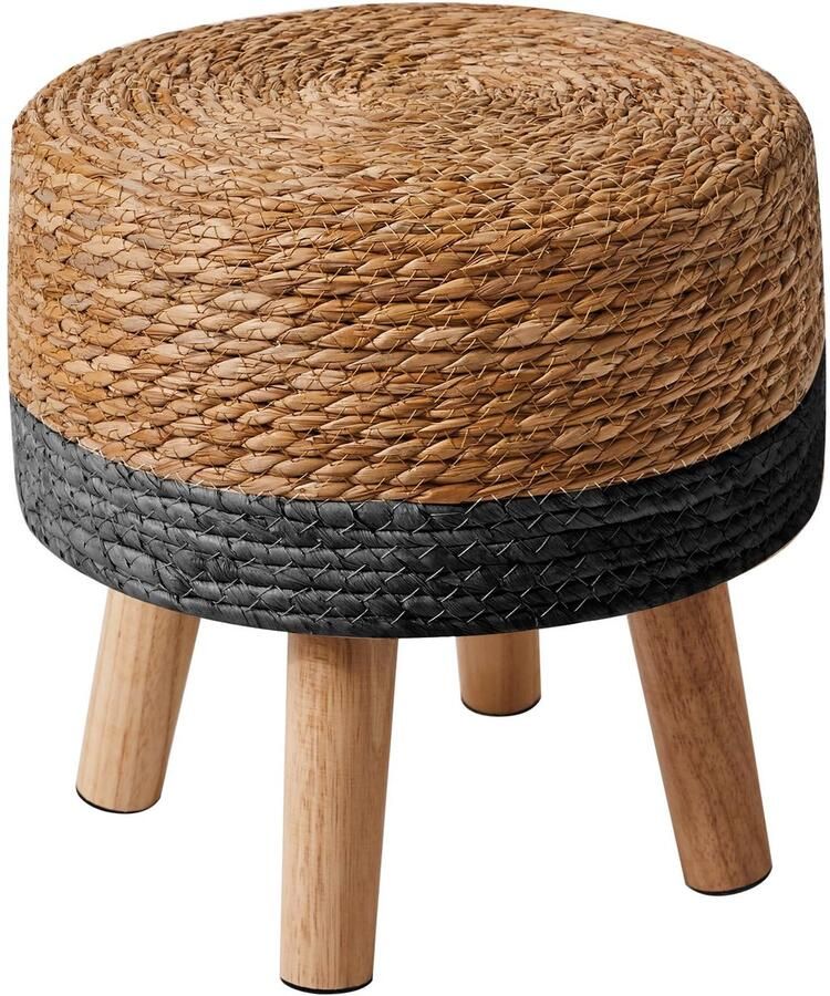 Ibenzoa Natuurlijke Poef met Dennenpoten – Handgemaakt Duurzaam en Multifunctioneel