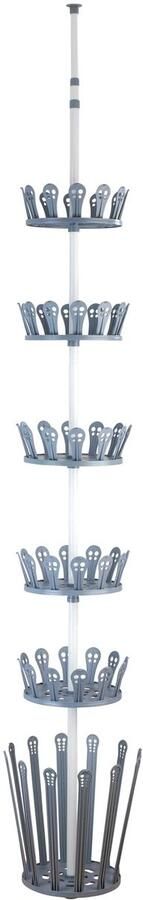 Ibenzoa Optimale Opslag met Telescopisch Kledingrek