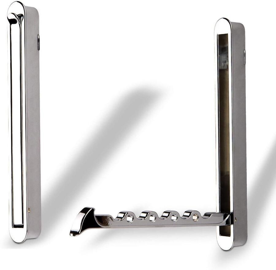 Ibenzoa Ruimtebesparende en Praktische Klaphaak voor Kasten en Wandpanelen