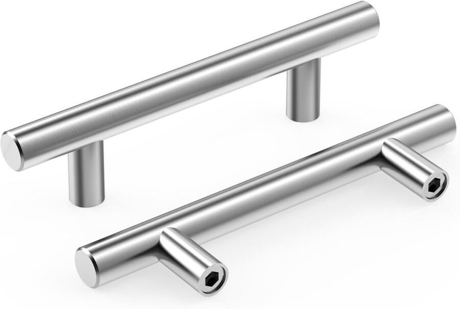 Ibenzoa Set van 10 stijlvolle handgrepen voor keukenkasten en meubels