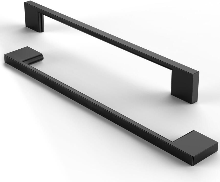 Ibenzoa Set van 10 Stuks Zwarte Meubelgrepen voor Kasten en Lades met Moderne Afwerking