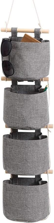 Ibenzoa Set van 4 Hangkassen Multifunctionele Opbergoplossing