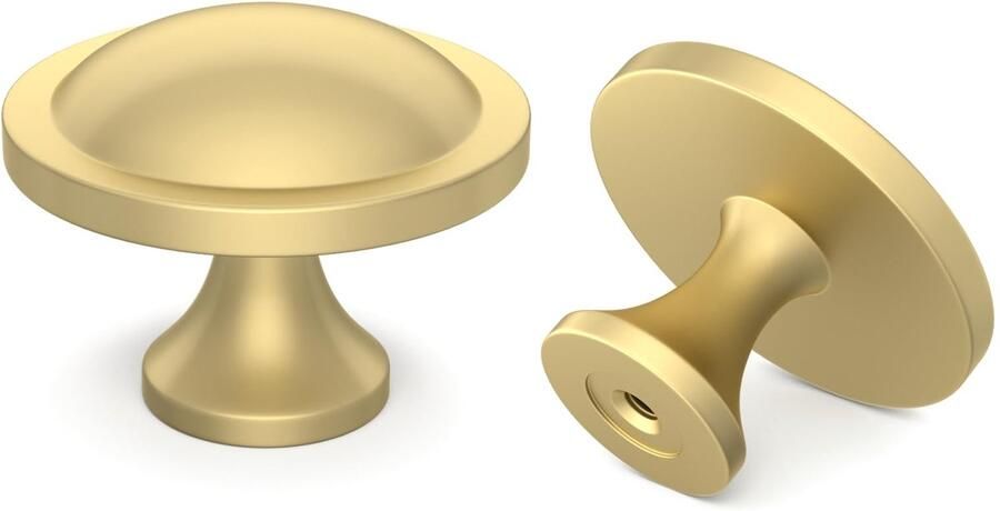 Ibenzoa Set van 4 stijlvolle gouden kastknoppen voor keuken badkamer en slaapkamer meubels