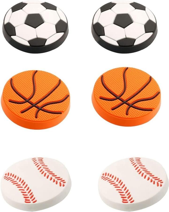 Ibenzoa Set van Decoratieve Plastic Knopjes voor Meubels Cartoon Figuren 6 Stuks