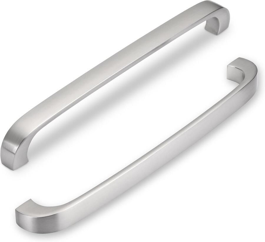 Ibenzoa Set van zes stijlvolle roestvrijstalen kastgrepen voor keukenkasten