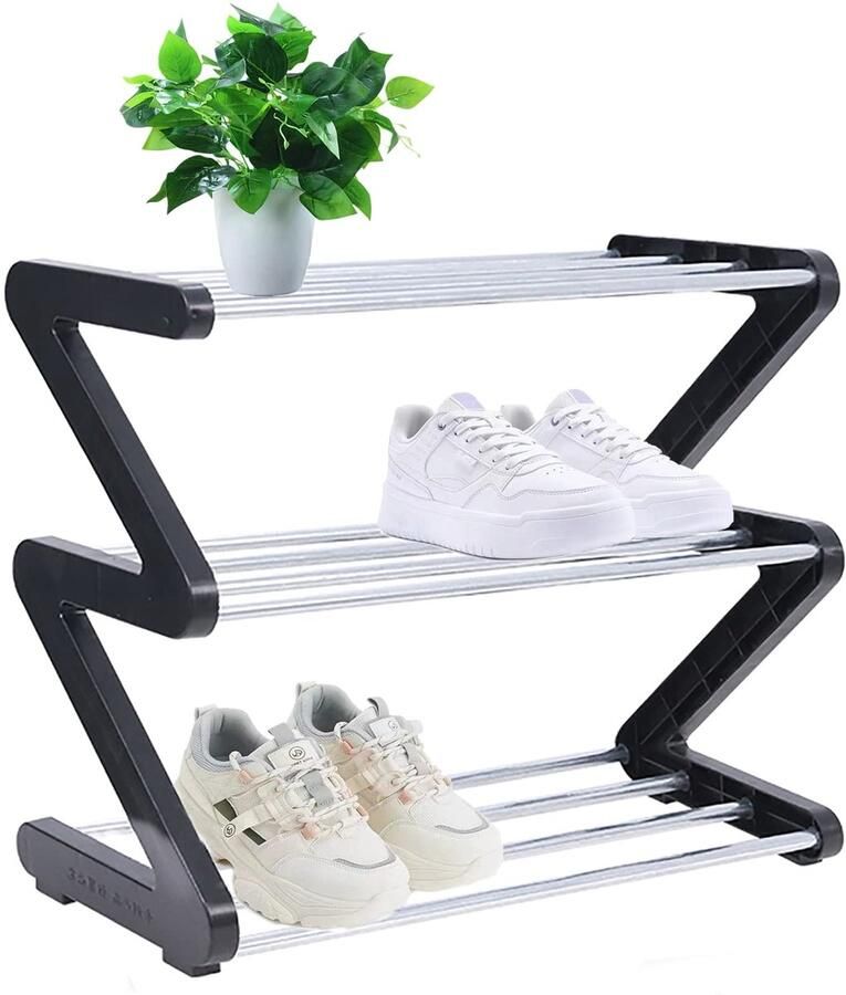 Ibenzoa Smal en Compact Schoenenrek voor Efficiënte Opslag in Kleine Ruimtes