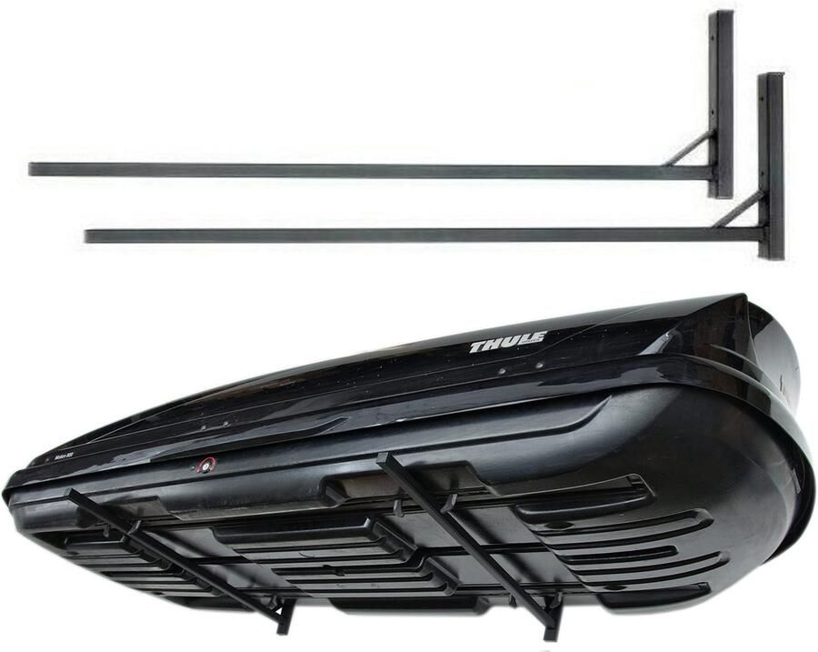 Ibenzoa Stalen wandhouder van 82 cm voor efficiënte opslag van uitrusting