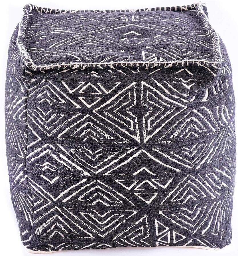 Ibenzoa Stijlvolle Boho Krukhoes voor Een Unieke Woonervaring 50 cm Luxe Zithoek Accessoire