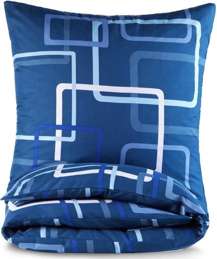 Ibenzoa Stijlvolle en Comfortabele Beddengoedset van Microvezel voor Eenpersoonsbed