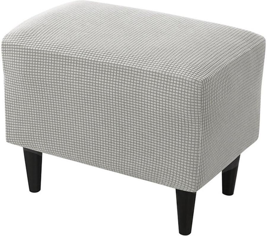 Ibenzoa Stijlvolle en Elastische Hoes voor Voetenbank Bescherming en Comfort in Één