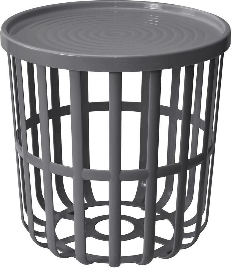 Ibenzoa Stijlvolle en veelzijdige koffietafel met opbergruimte voor binnen en buiten