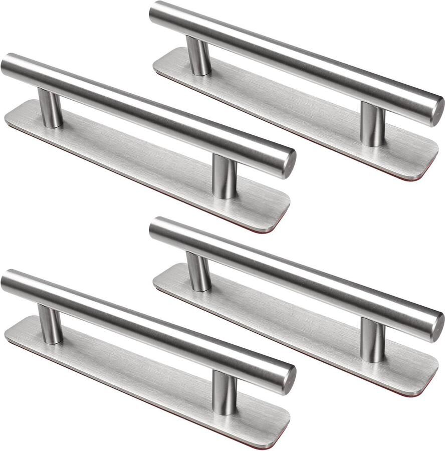 Ibenzoa Stijlvolle en Zelfklevende Roestvrij Stalen Meubelgrepen voor Toepassingen