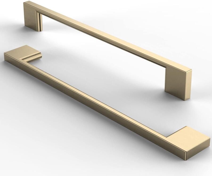 Ibenzoa Stijlvolle Gouden Meubelgrepen voor Kast en Keuken 192 mm Gatafstand Set van 5 Stuks