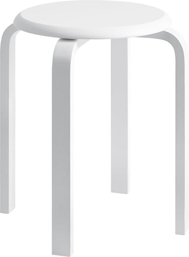 Ibenzoa Stijlvolle Houten Kruk voor Moderne Eetkamer en Woonruimte