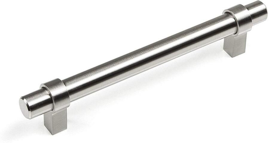 Ibenzoa Stijlvolle meubelgreep voor kasten en lades met roestvrijstalen uitstraling