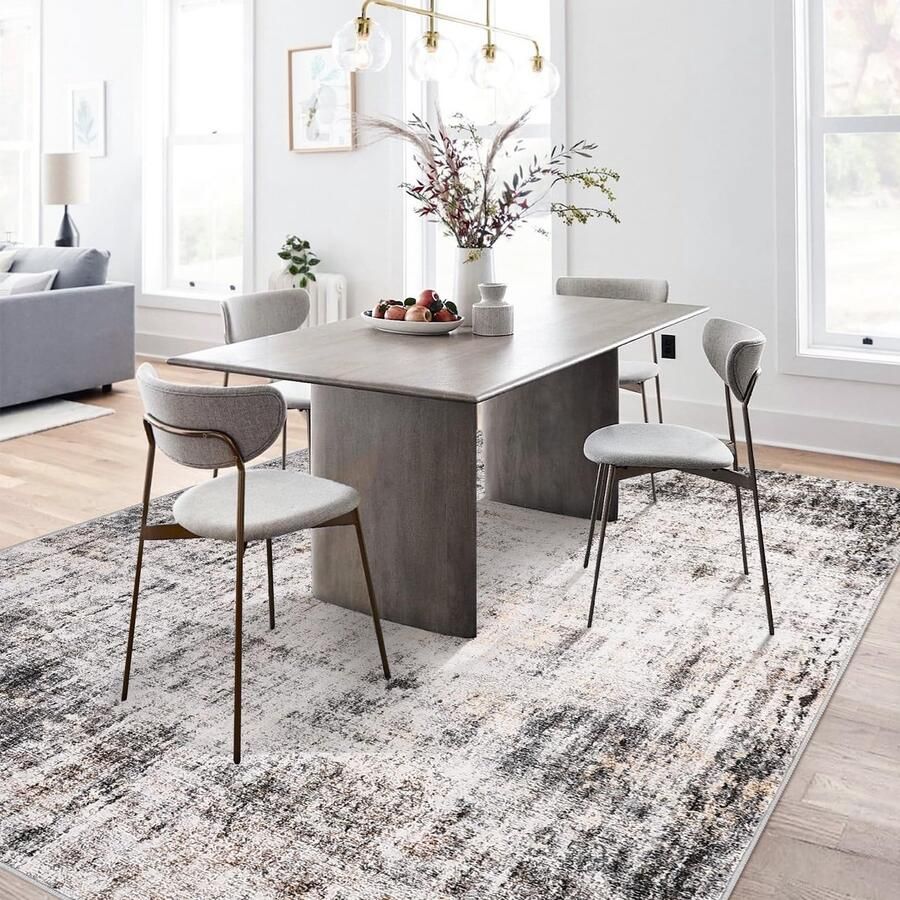 Ibenzoa Stijlvolle Retro Vloerkleed voor Woonkamer en Slaapkamer met Antislip Onderzijde 160x230cm